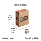 Estuche con 50 puntas de cruz PH2 largo 2', TRUPER EXPERT 7