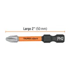Estuche con 5 puntas de cruz PH2 de impacto largo 2', EXPERT 4