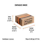 Estuche con 5 puntas de cruz PH2 de impacto largo 2', EXPERT 8