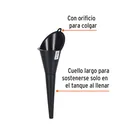 Embudo plástico 250 ml, cuello rígido, TRUPER 2