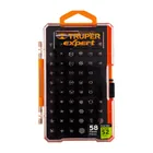 Juego de 58 puntas mixtas largo 1' estuche plástico, EXPERT 4