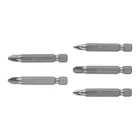 Estuche con 5 puntas pozidriv combinadas largo 2', EXPERT 4
