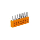 Juego de 7 puntas torx combinadas largo 1', TRUPER EXPERT 1