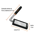 Espejo telescópico con luz LED, 5 x 8 cm, TRUPER 3