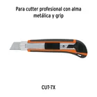 Estuche con 10 cuchillas SK2 de 25 mm para cutter, EXPERT 4