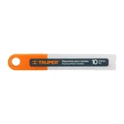 Estuche con 10 cuchillas SK4 de 9 mm para cutter, TRUPER 3