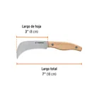 Cuchillo 7' para linóleo, TRUPER 3