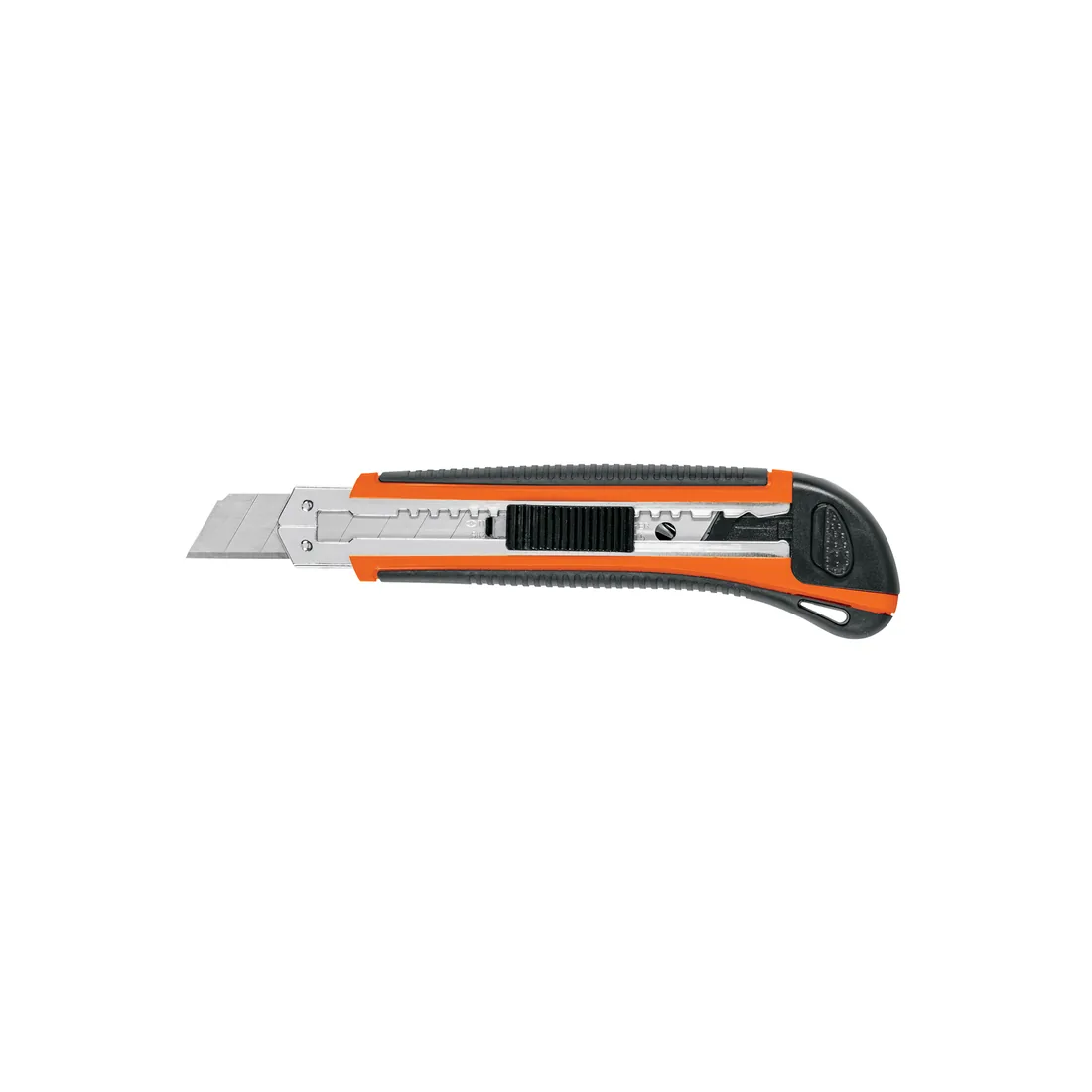 Cutter 18 mm profesional con alma metálica y grip, TRUPER