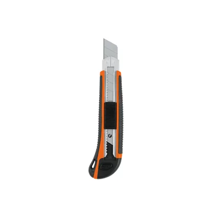 Cutter 25 mm profesional con alma metálica y grip, TRUPER