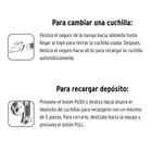 Cutter 25 mm trabajo pesado c/alma metálica y grip, EXPERT 5