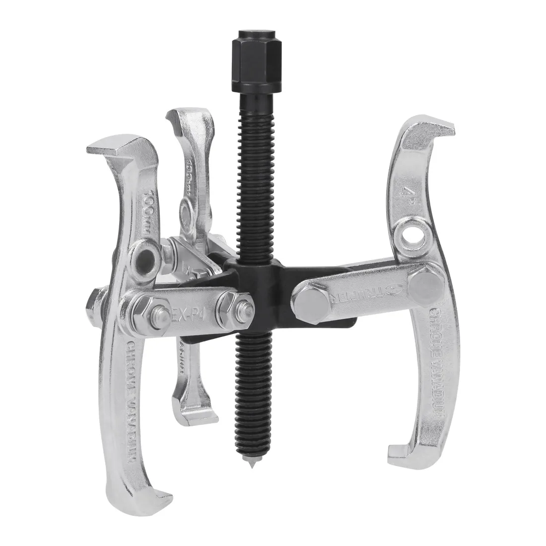 Extractor de poleas, 3 quijadas, 4', TRUPER