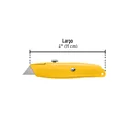 Navaja retráctil 6' cuerpo de aluminio, PRETUL 3