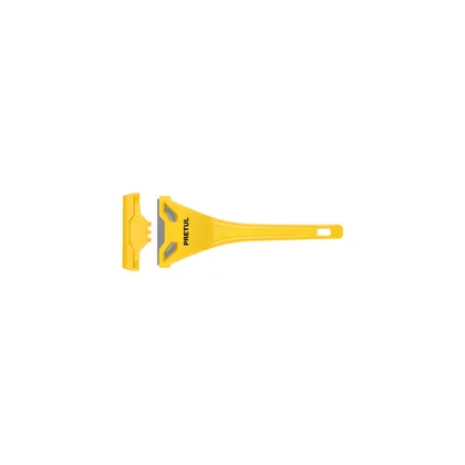Raspador plástico con cuchilla de 2-3/8', PRETUL