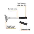 Raspador de acero con mango y cuchilla de 4', TRUPER 2