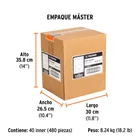 Minirraspador plástico con cuchilla de 1-1/2', TRUPER 7