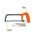 Arco junior 6' para segueta, TRUPER 2