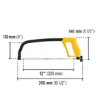Arco 12' de solera para segueta, PRETUL 3
