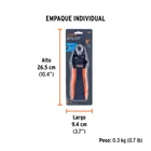 Cortador de 8' de cable y alambre, TRUPER 5