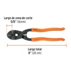 Cortapernos 8', profesional, a una mano, TRUPER 3