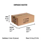 Cortapernos 18', mango tubular, PRETUL 9