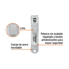 Cortaúñas 3' acero inoxidable, TRUPER 2