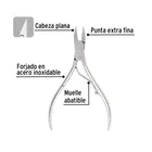 Alicate para pedicure 5' cabeza plana punta extrafina,PRETUL 2