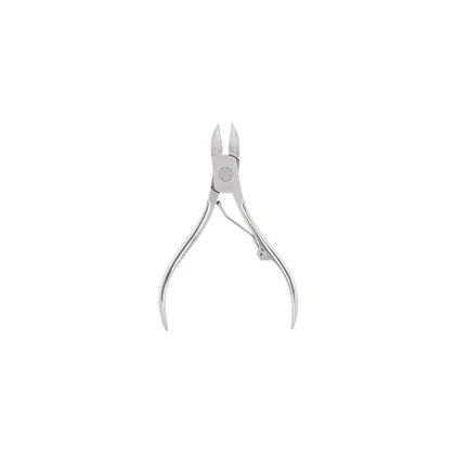 Alicate para pedicure 4', cabeza curva, punta fina, PRETUL