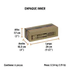 Imán extensible de acero inoxidable, 3.6 kg, TRUPER 6