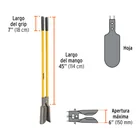 Cavador mangos de fibra de vidrio 45', TRUPER 3