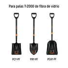 Mango de reposición para pala T-2000, fibra de vidrio, 26' 3