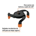 Llave universal 2-1/2'a 3-7/8' para filtro de aceite, TRUPER 3