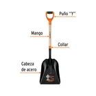 Pala carbonera T-2000, puño 'Y', TRUPER 2