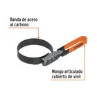 Llave de banda metálica 3-1/4'-3-3/4' para filtro de aceite 3