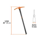 Talacho-pico 2.5 lb, mango fibra de vidrio 36', TRUPER 3
