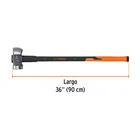 Marro demoledor 10 lb, mango fibra de vidrio 36', TRUPER 3