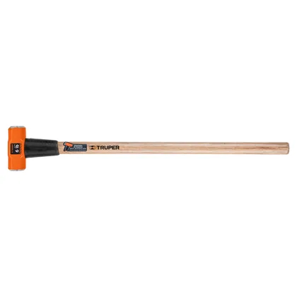 Marro octagonal 6 lb, mango de madera 36', TRUPER