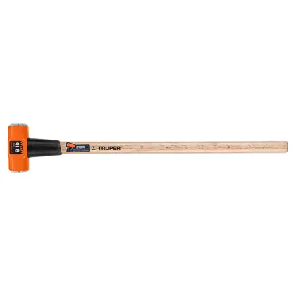 Marro octagonal 8 lb, mango de madera 36', TRUPER