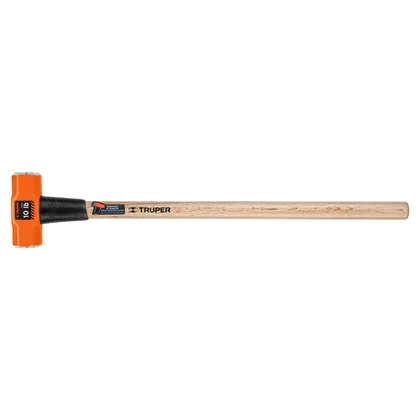 Marro octagonal 10 lb, mango de madera 36', TRUPER