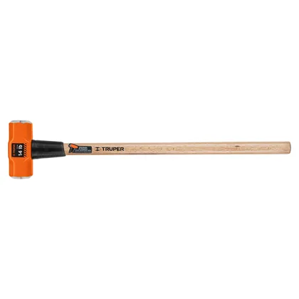 Marro octagonal 14 lb, mango de madera 36', TRUPER