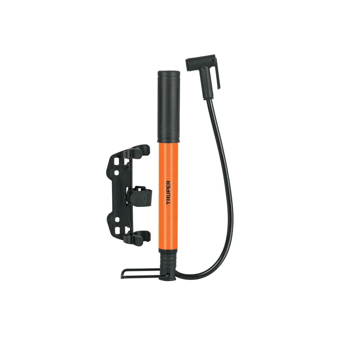Mini bomba manual para bicicleta, 60 PSI, TRUPER