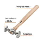 Martillo desabollador 11 oz estándar, mango 12', TRUPER 2