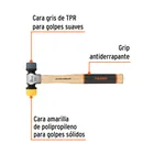 Martillo con caras suaves intercambiables 11oz, TRUPER GRIP 2