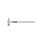 Martillo tubular pulido 20oz cara fresada, uña recta, TRUPER 1