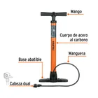 Bomba manual para inflar, 100 PSI, TRUPER 2