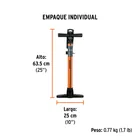 Bomba manual para inflar, 100 PSI, TRUPER 7