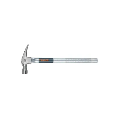 Martillo tubular pulido 16 oz uña recta, TRUPER