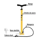 Bomba manual para inflar, 80 PSI, PRETUL 2