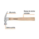 Martillo pulido, 16 oz, uña recta, mango madera, TRUPER 2