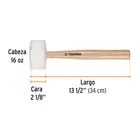 Mazo de hule 16 oz, TRUPER 3