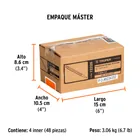 Punzón 3/8' para barrenar, largo 4-7/8', TRUPER 5